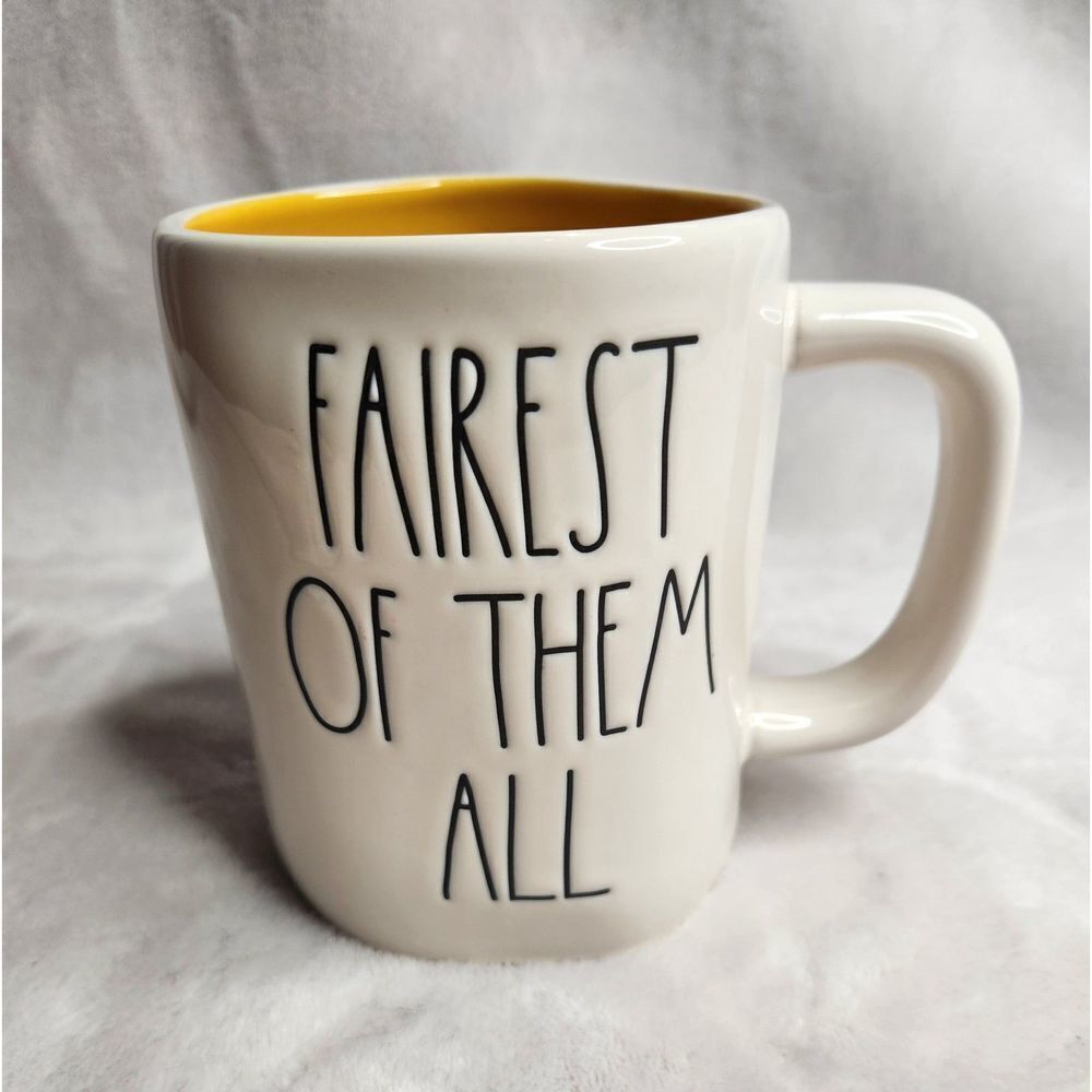 New! Rae Dunn Disney Princess Snow White Fairest Of Them All Coffee Mug
